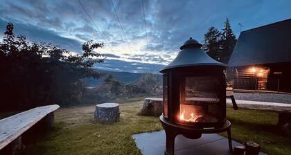 Stunning Loch Ness lodge with hot tub and sauna