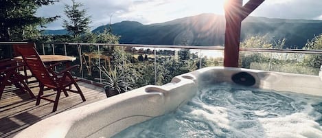 Bain à remous extérieur