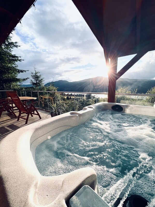 Bain à remous extérieur