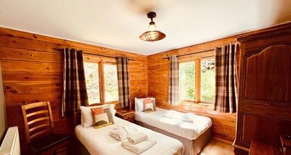 Traditionelle-Cabine-Vue sur Lac-Salle de bain privée