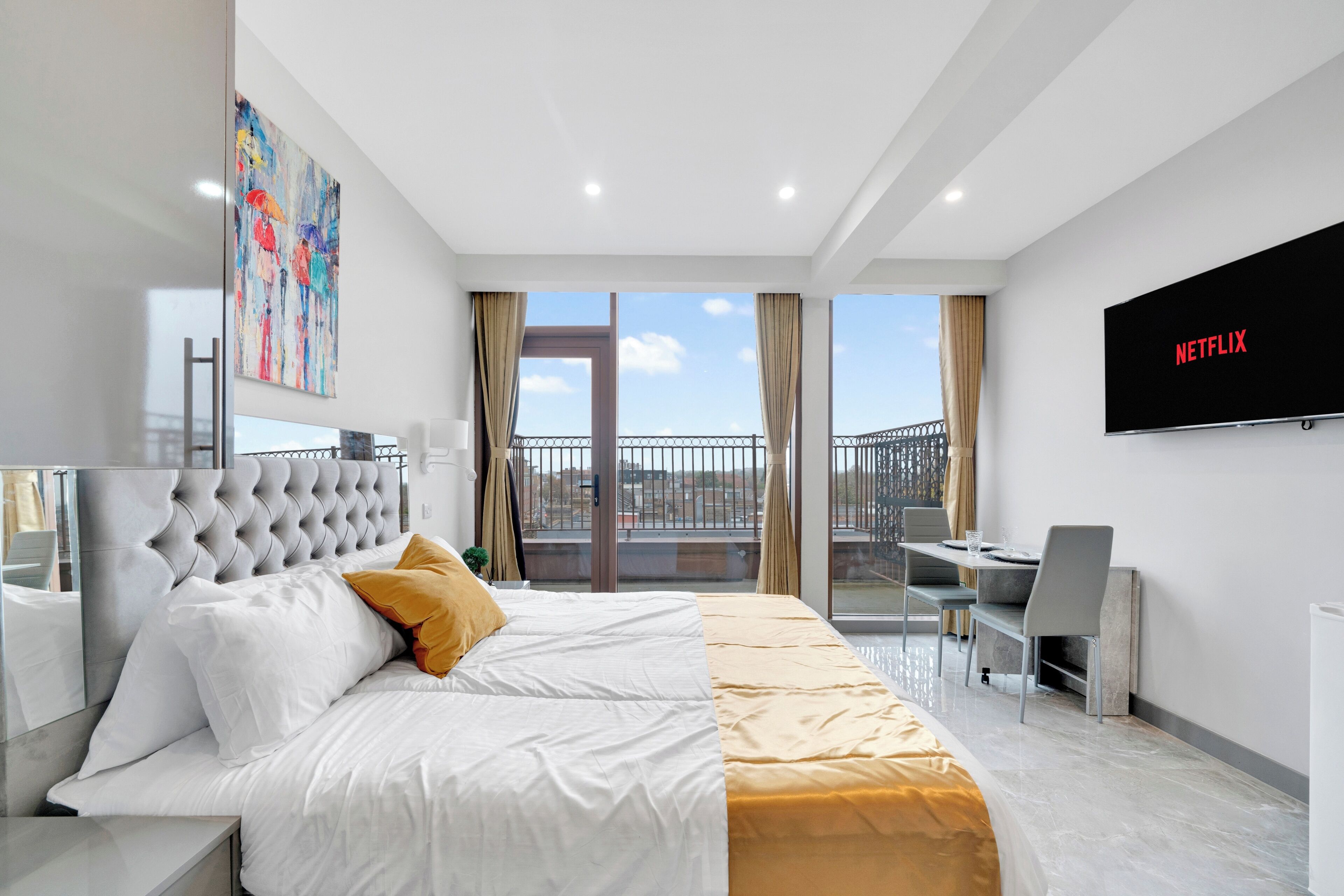 Apartamento | 1 quarto, Wi-Fi de cortesia, roupa de cama