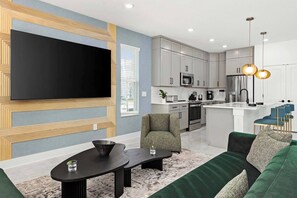 TV, video games, foosball, offices