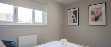 2 bedrooms, iron/ironing board, travel cot, WiFi