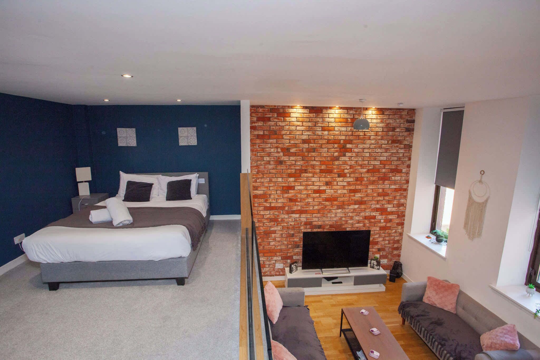 2 bedrooms, iron/ironing board, travel crib, WiFi