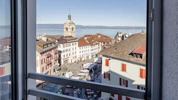 Uitzicht vanuit accommodatie