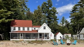 Exterior - LARGE RUSTIC COTTAGE. SEBAGO LAKE BEACHFRONT (SEBAGO)