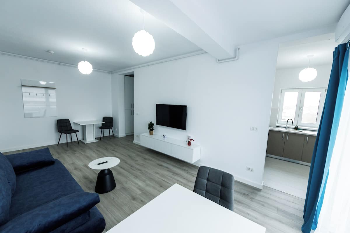 Superior Apartment, 1 Bedroom | Living area | Flat-screen TV
