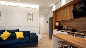 Interior - Chic 1-bedroom apartment with WiFi, AC in amazing Tiranë (Tiranë)