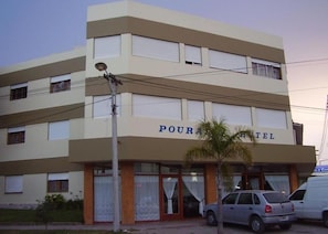 Façade de l’hébergement