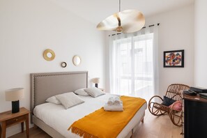 2 soverom, strykejern/-brett, wi-fi (inkludert) og sengetøy