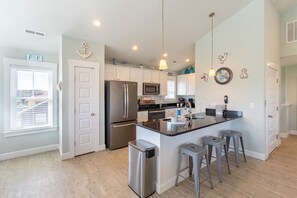 Fridge, microwave, oven, stovetop - Enjoy family fun at this Hatteras Island beach house, near the Avon Pier! (Avon)