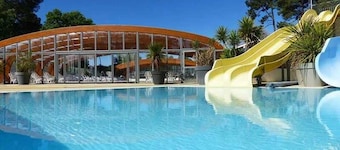 ZEcamping 4 étoiles espace aquatique animations mobil-home clim 28m2