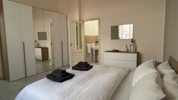 1 bedroom, iron/ironing board, travel crib, free WiFi