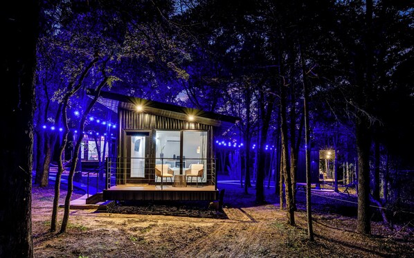 Exterior - Wooded Cabin w/ Pond View near LBJ Grasslands - Book 1 or All 4 Cabins (Alvord)