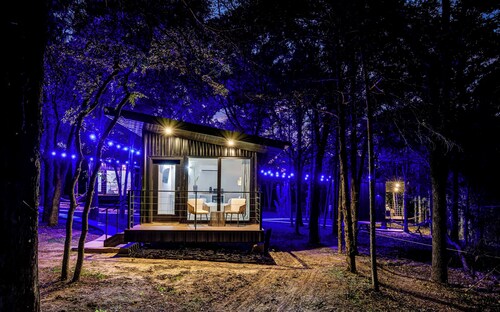 Wooded Cabin w/ Pond View near LBJ Grasslands - Book 1 or All 4 Cabins