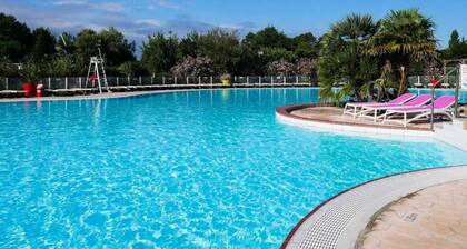 ZEcamping 4 étoiles piscine couverte club enfant locatif 28m2 8 pers