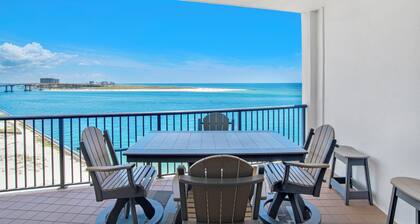 🌞Gulf Front with Amazing Views | Awesome Amenities | Grand Pointe 602 🌞