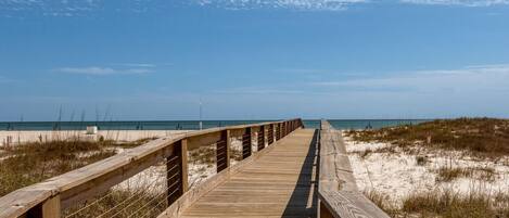 Beach nearby