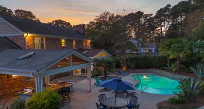 The Raleigh Resort House w/ pool+hot tub+ game room