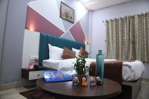 Deluxe eenpersoonskamer, balkon | Geluiddichte muren, gratis wifi