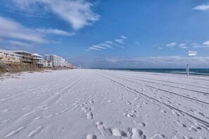 On the beach