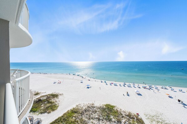Accommodatie ligt op het strand