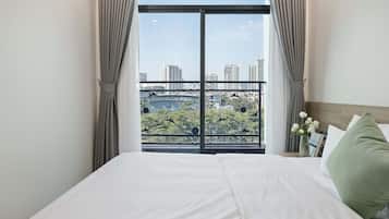 Chambre Familiale, vue ville | Vue sur la ville