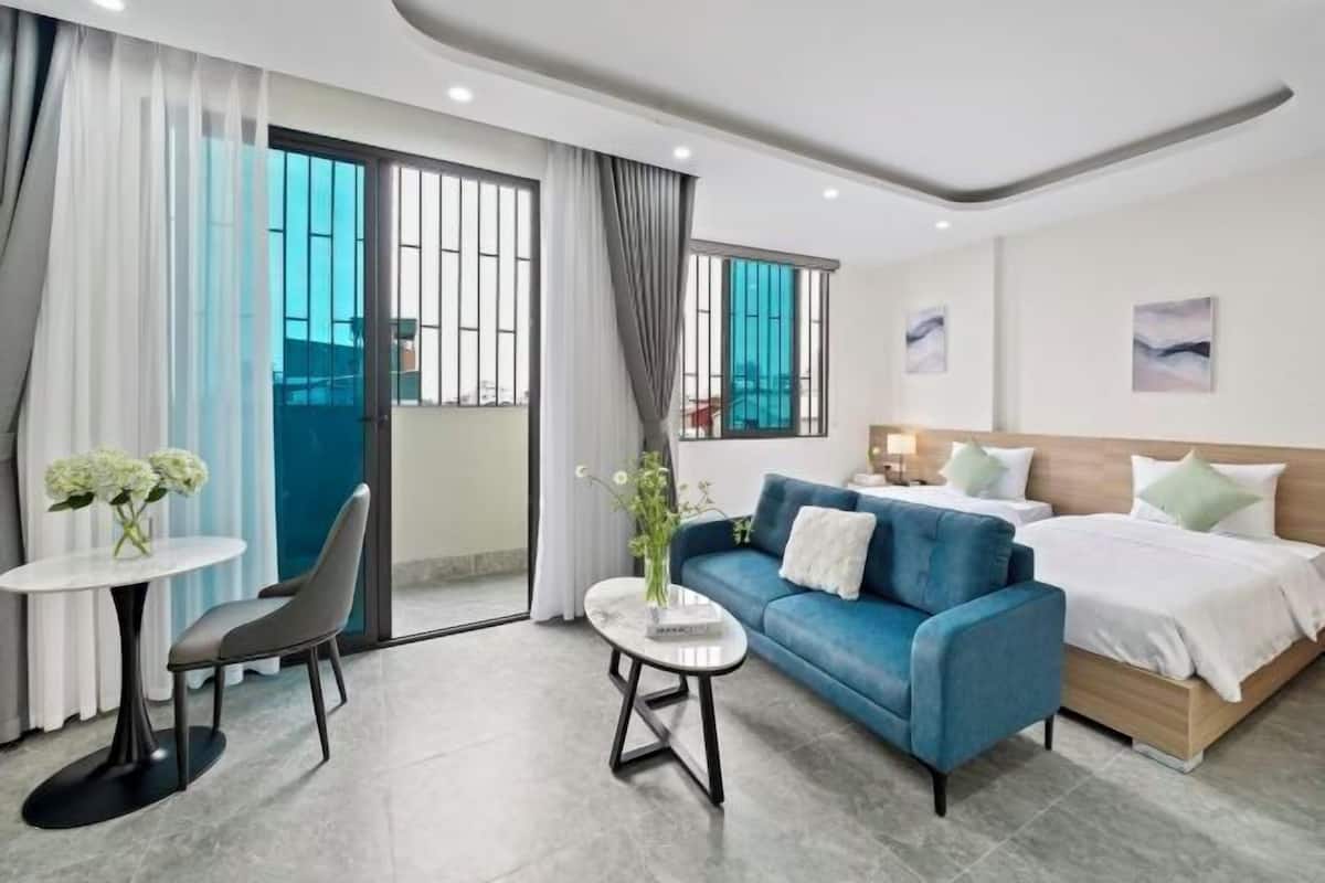 Premium bedding, down duvets, memory-foam beds, free minibar items