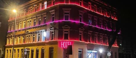 Façade de l’hébergement