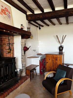 Interior - Le Refuge de la liberté, country house with view of the Baie des Veys (Carentan-les-Marais)