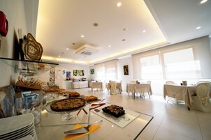 Daily buffet breakfast (EUR 10 per person)