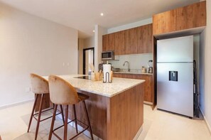 Private kitchen - NEW! Families Paradise 10min>Caribbean WIFI 300MB (Solidaridad)