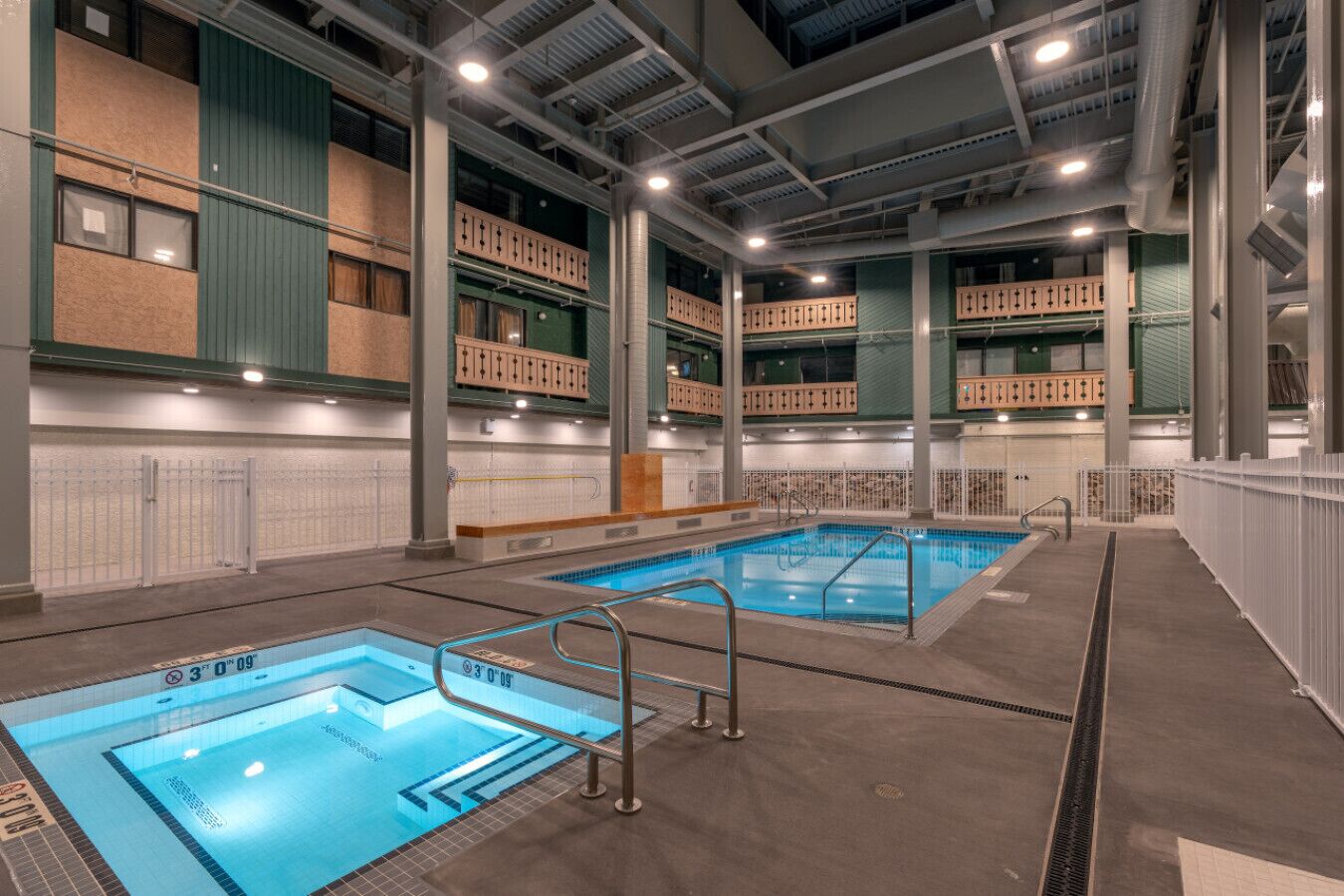 Piscine couverte, piscine chauffée