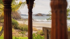 Vista a la playa o el mar