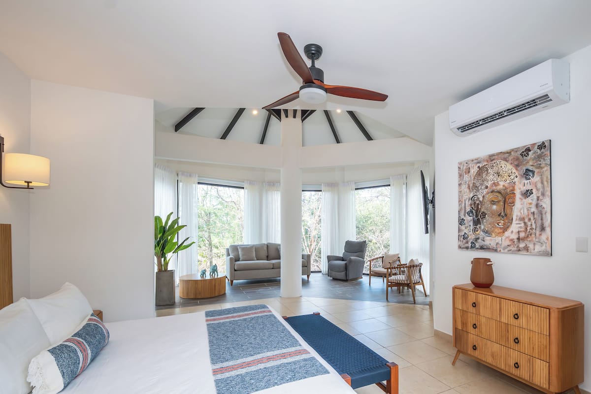 Suite, 1 King Bed, Patio, Pool View | In-room safe, free WiFi, bed sheets