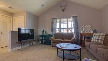 TV, table football, ping pong