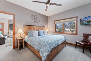 1 soverom, strykejern/-brett, wi-fi (inkludert) og sengetøy