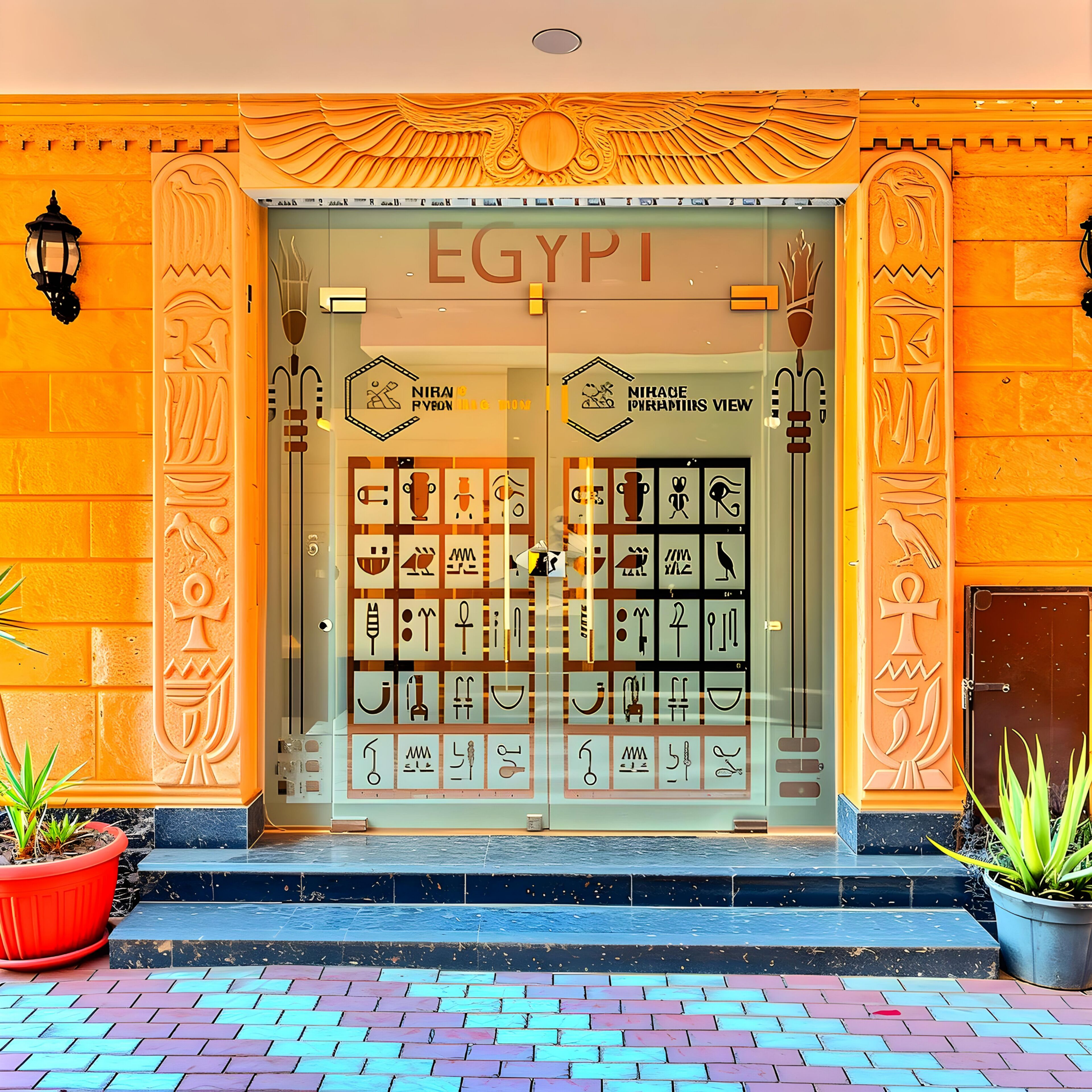 Fachada de la propiedad