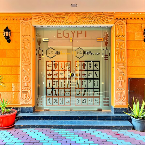 Fassade der Unterkunft