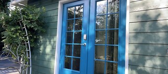 Blue Door at Lake Serene