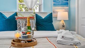 4 slaapkamers, een strijkplank/strijkijzer, gratis wifi, beddengoed