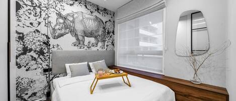 1 Schlafzimmer, Bügeleisen/Bügelbrett, kostenloses WLAN, Bettwäsche