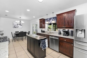 Fridge, microwave, oven, stovetop - Texas Retreat w/ Music Vibes & Game Room! (Austin)