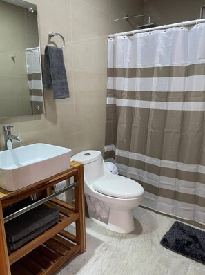 Shower, hair dryer, towels, soap - Exclusive and equipped 3 bedroom apartment.  10 minutes from downtown! (Oaxaca)