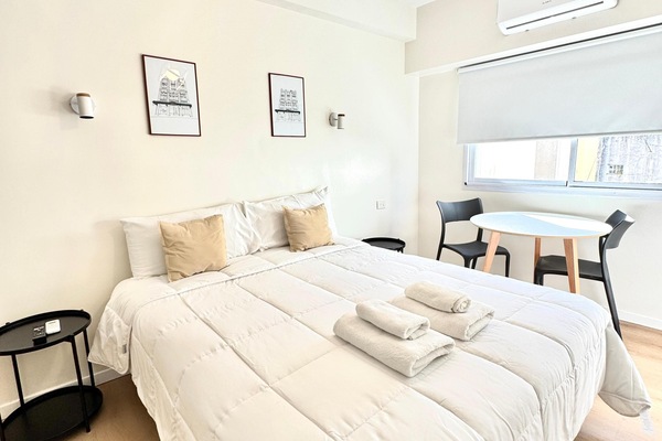 Standard Apartment, City View | 1 bedroom, in-room safe, blackout drapes, iron/ironing board