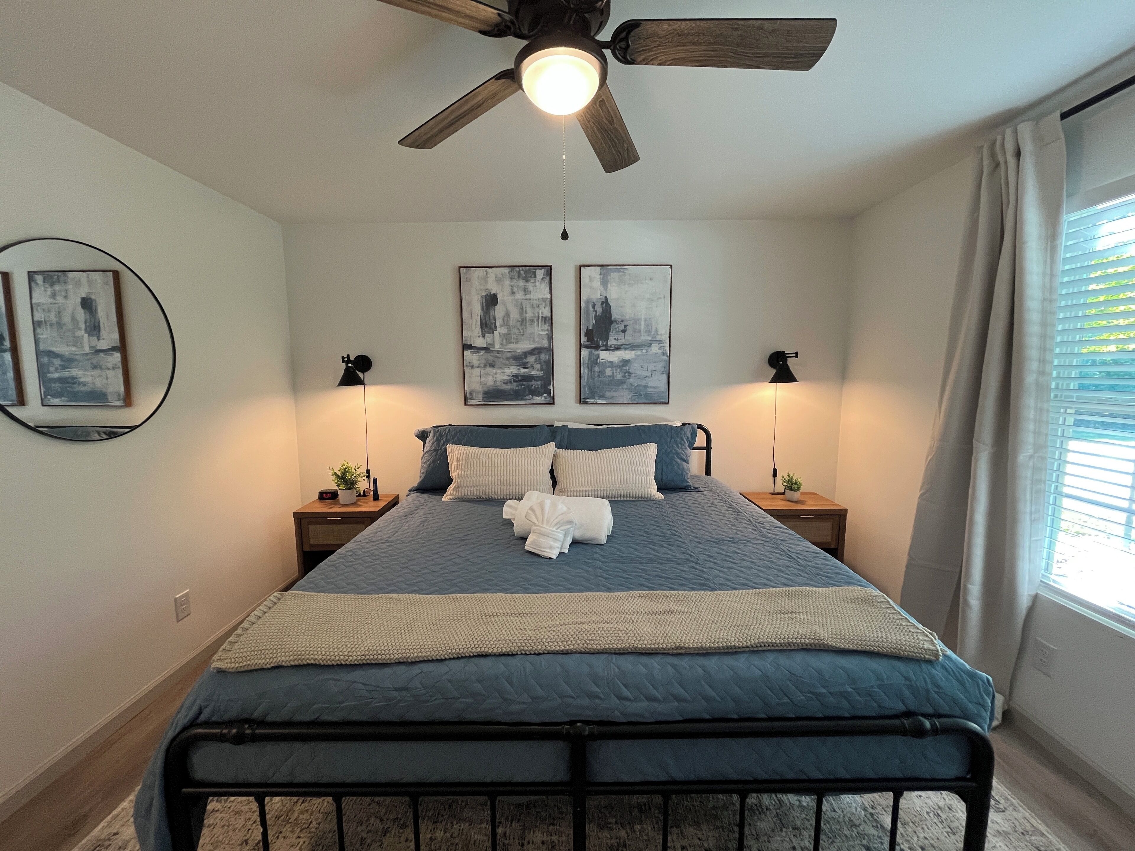 3 chambres, bureau, fer et planche à repasser, Wi-Fi gratuit