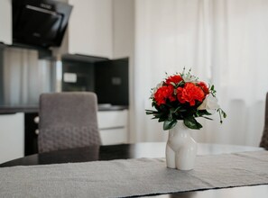 Dining - Modern Seget Vranjica Apartment with Terrace - Two Bedroom Apartment with Terrace (Seget Vranjica)