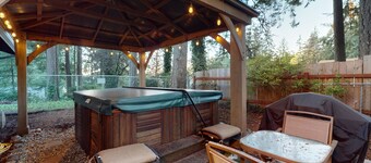 Charming Dog-friendly Home w/ Enclosed Yard, Outdoor Hot Tub, Gas Grill, & W/D