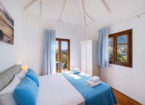 2 bedrooms, iron/ironing board, WiFi, bed sheets - Villa Maistro - Two Bedroom Villa, Sleeps 4 (Lefkada)