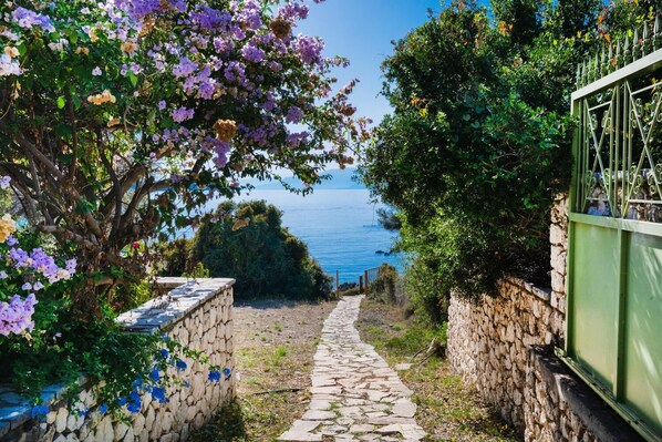 Property grounds - Villa Cohili - Three Bedroom Villa, Sleeps 6 (Lefkada)